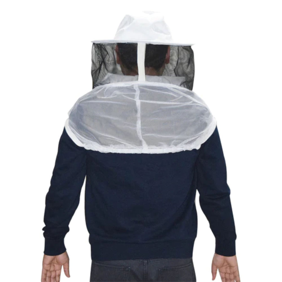 Beekeeping Bee Half Body Round Head Veil Protective Gear Bini Bee