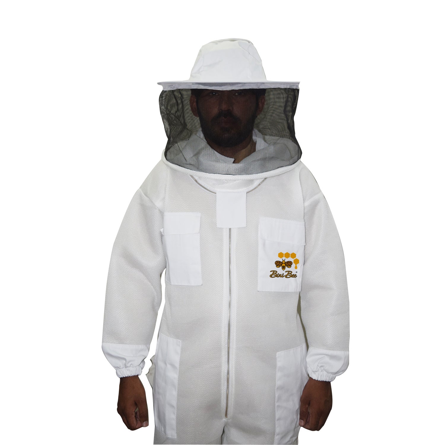 Beekeeping Double Layer Ultra Cool Suit Round Hat Veil Bini Bee