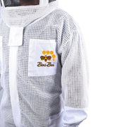 Full 3 Layer Mesh Ventilated Beekeeping Suit With Hoodie Veil Bini Bee