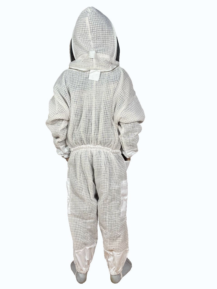 Three Layer Ventilated Beekeeping Suit For Kids Bini Bees