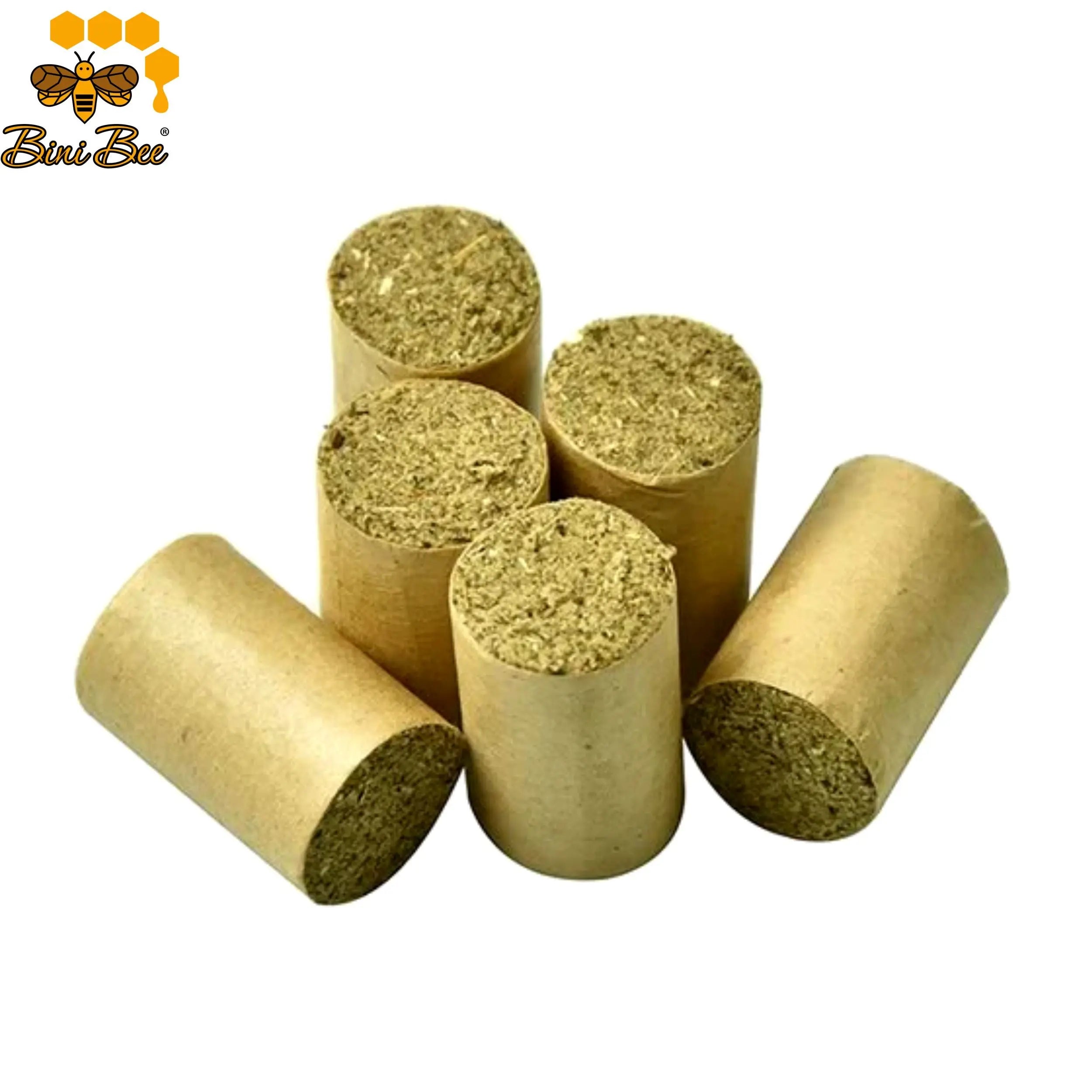 Natural beekeeping smoker fuel tablets for professional apiary use