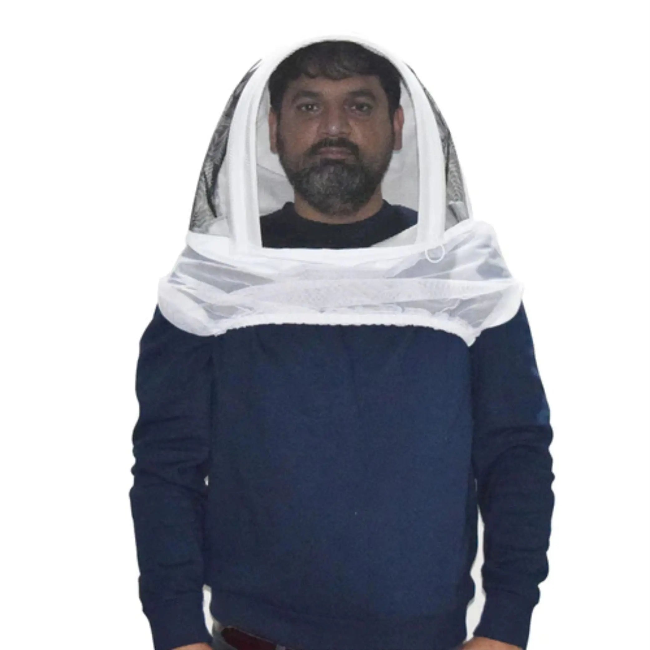 Beekeeping Ventilated Half Body Hoodie Veil