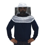 Beekeeping Bee Half Body Round Head Veil - Protective Gear Bini Bee