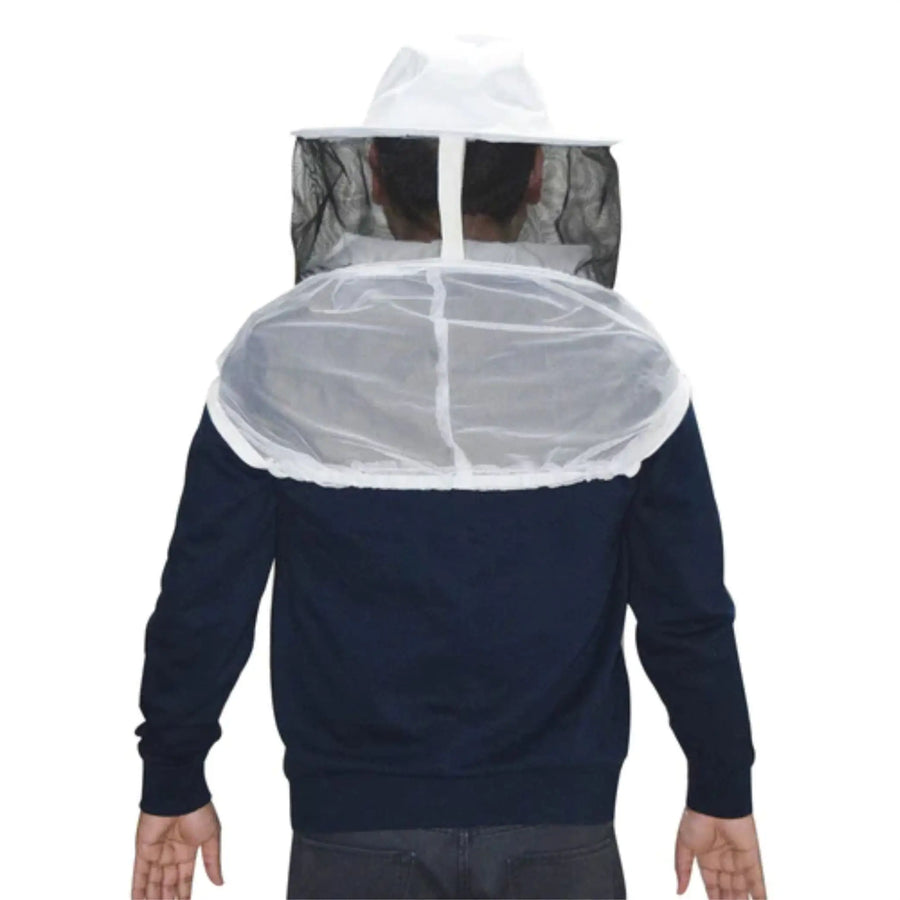 Beekeeping Bee Half Body Round Head Veil - Protective Gear Bini Bee