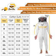 Cotton Beekeeping Suit Round Head Veil Bini Bee