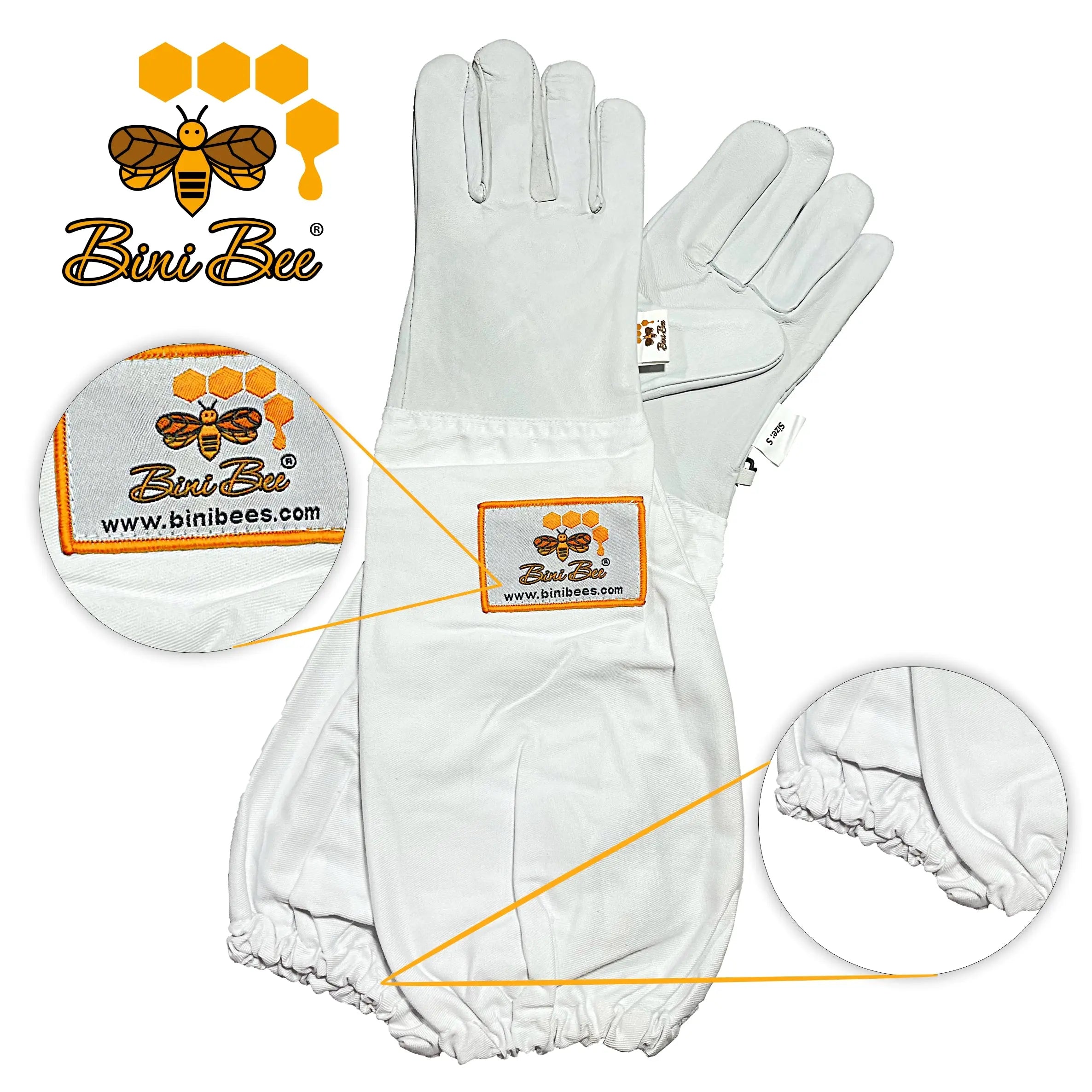 Sting Proof-Leather Gloves