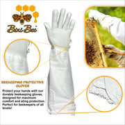 Goat Skin Beekeeping Gloves
