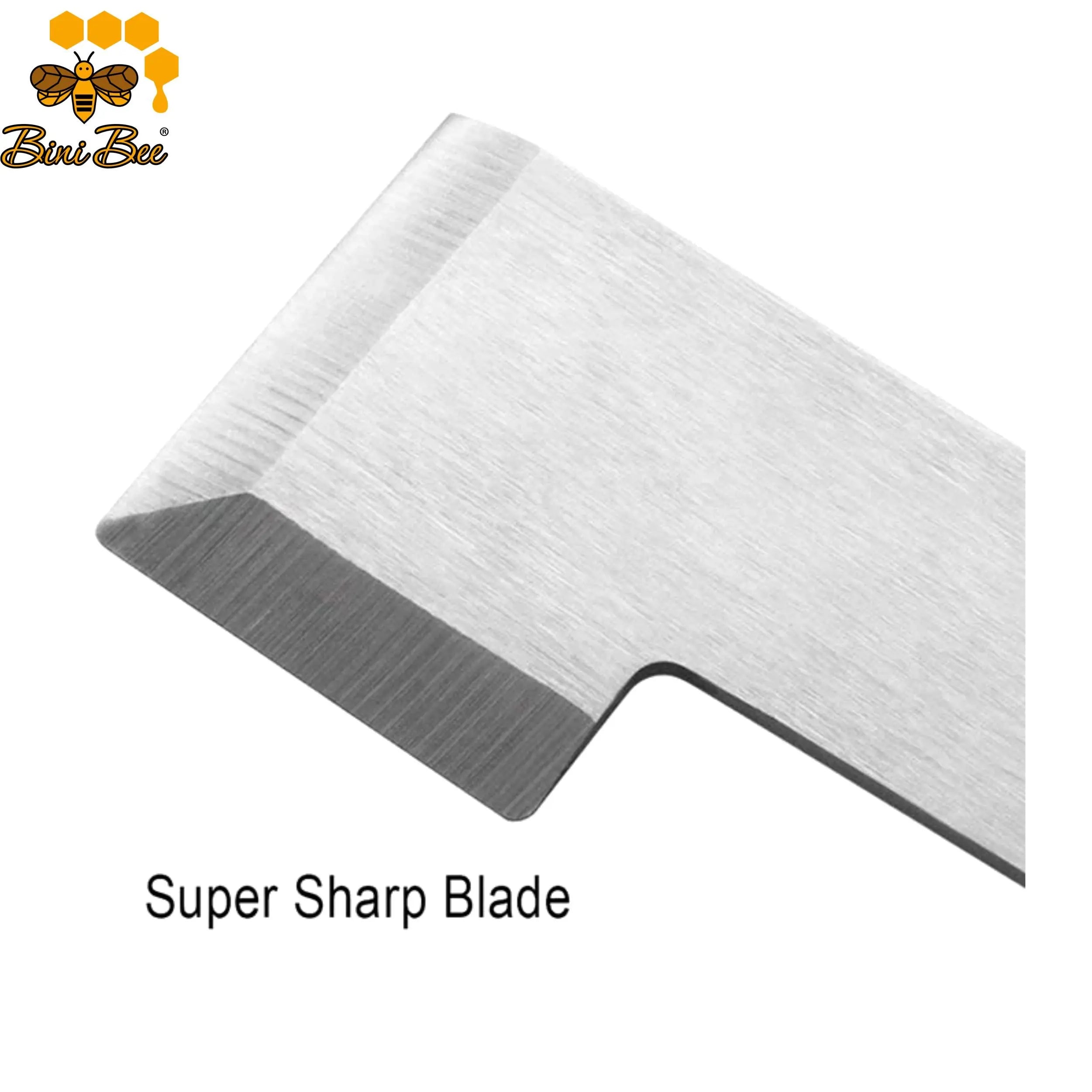 High-Visibility Red Handle, Stainless Steel Bee Tool, Rust-Proof Hive Tool