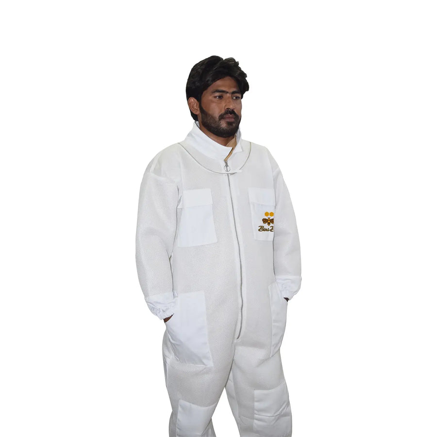 Beekeeping Double Layer Ultra Cool Suit Round Hat Veil Bini Bee