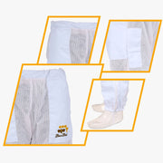 Ventilated beekeeping trousers breathable mesh bee pants

Beekeeping pants for men lightweight protective gear

Beekeeper trousers with elastic ankle protection

Beekeeping safety pants sting proof apiary clothing
