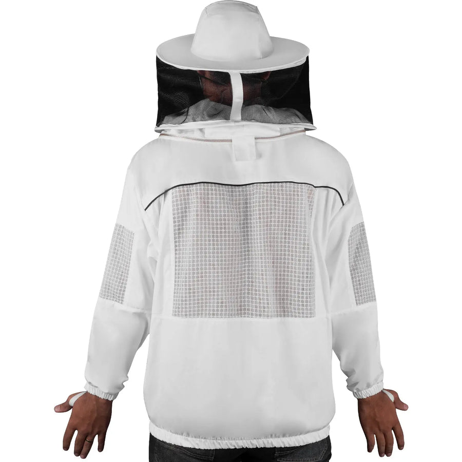 Beekeeping Bee Cotton Semi Ventilated Round head Jacket Protective Gear Bini Bees