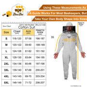 Semi Ventilated Cotton Beekeeping Suit with Round Veil – Comfort & Safety Bini Bees