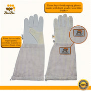 3 Layer Beekeeping Protective Gloves-Binibee Bini Bees