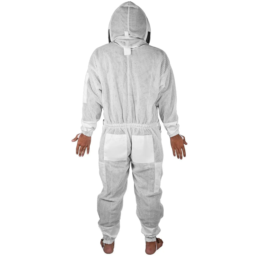3 Layer Mesh Ultra Ventilated Premium Beekeeping Suit | Hoodie Veil Bini Bees